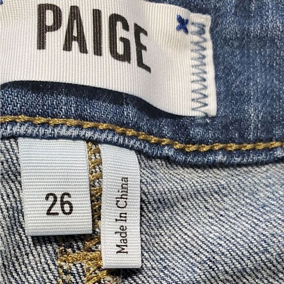 Paige Cuffed Denim Shorts - Picture 8 of 8